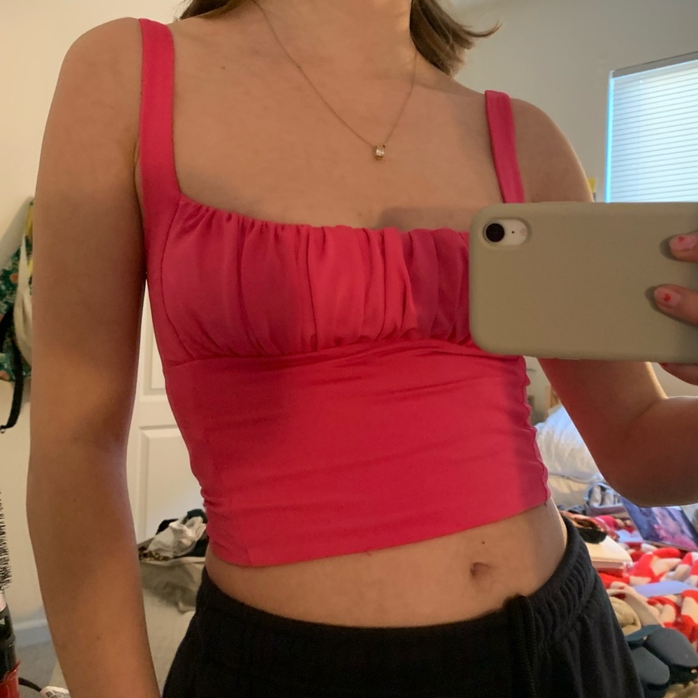 The pinkest top!